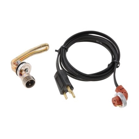 Zerostart Engine Heater - 1250W 240V, 1-1/4in. Plug Detroit Diesel, International 8608911